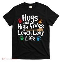 Lunch Lady Life Cafeteria Worker Costume - Lunch Lady T-Shirt thumb 0