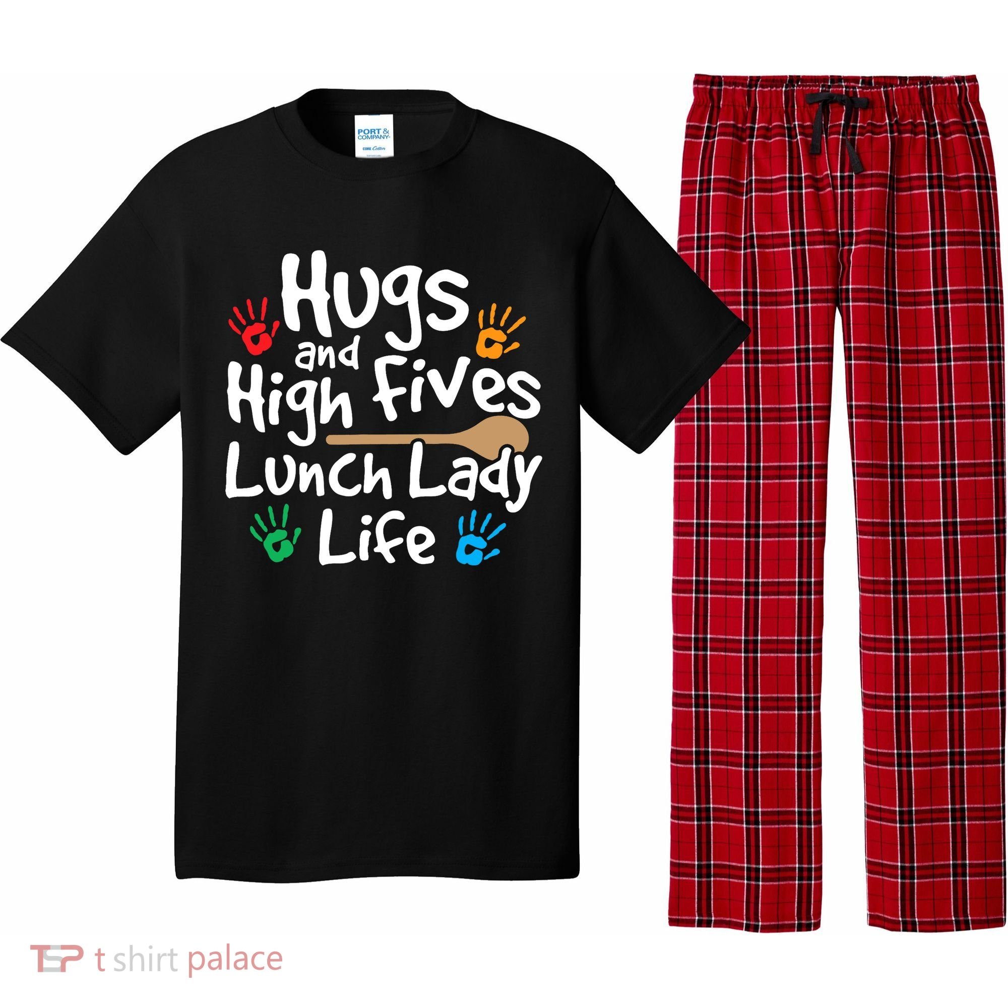 Lunch Lady Life Cafeteria Worker Costume - Lunch Lady Pajama Set