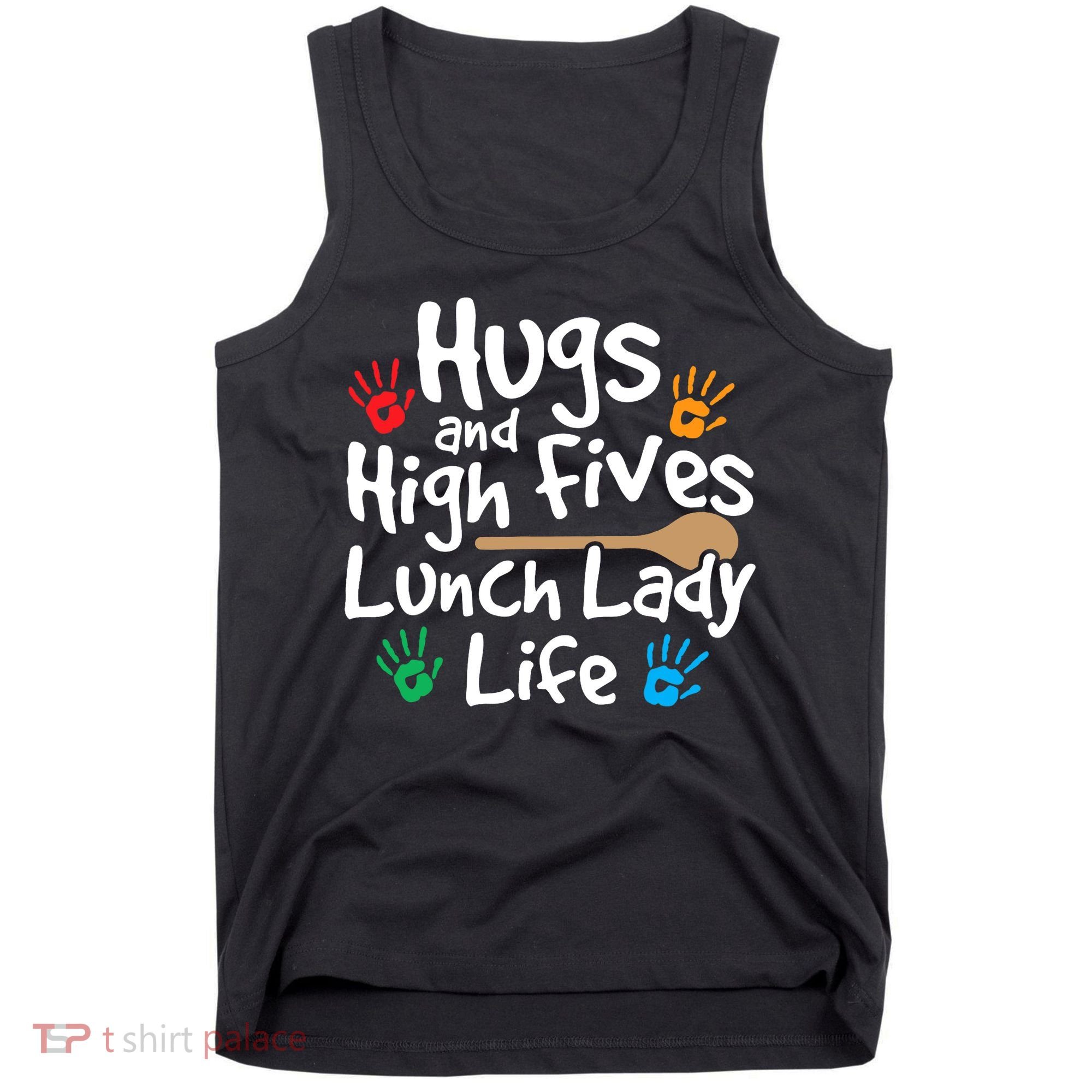 Lunch Lady Life Cafeteria Worker Costume - Lunch Lady Tank Top