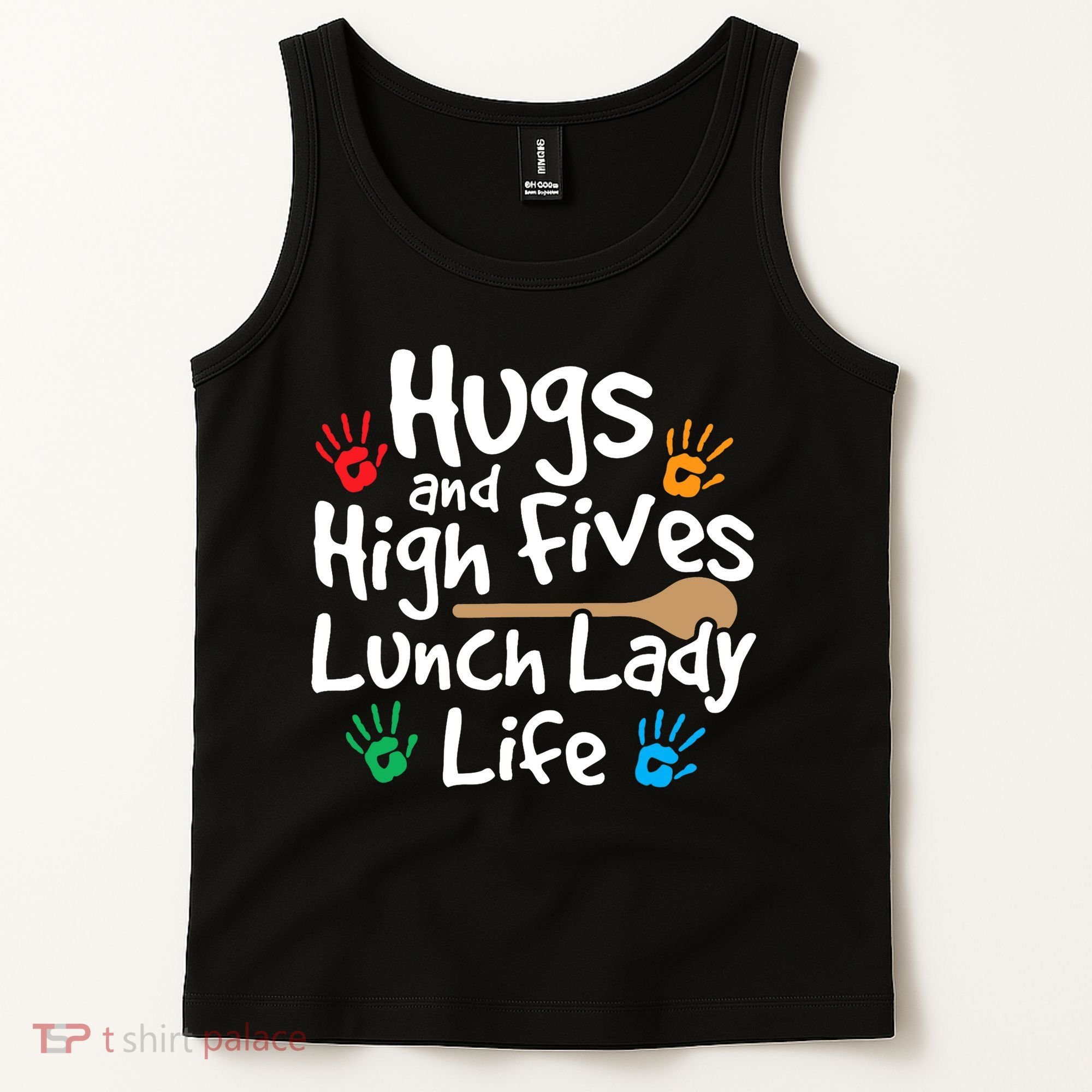 Lunch Lady Life Cafeteria Worker Costume - Lunch Lady Tank Top