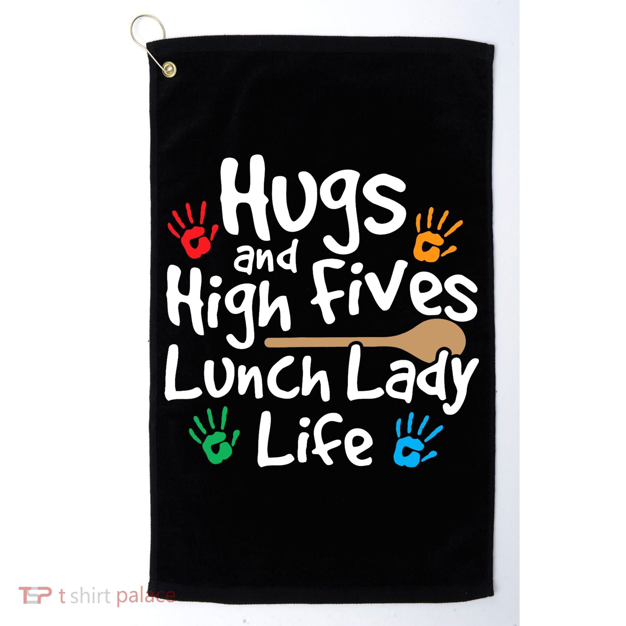Lunch Lady Life Cafeteria Worker Costume - Lunch Lady Golf Towel