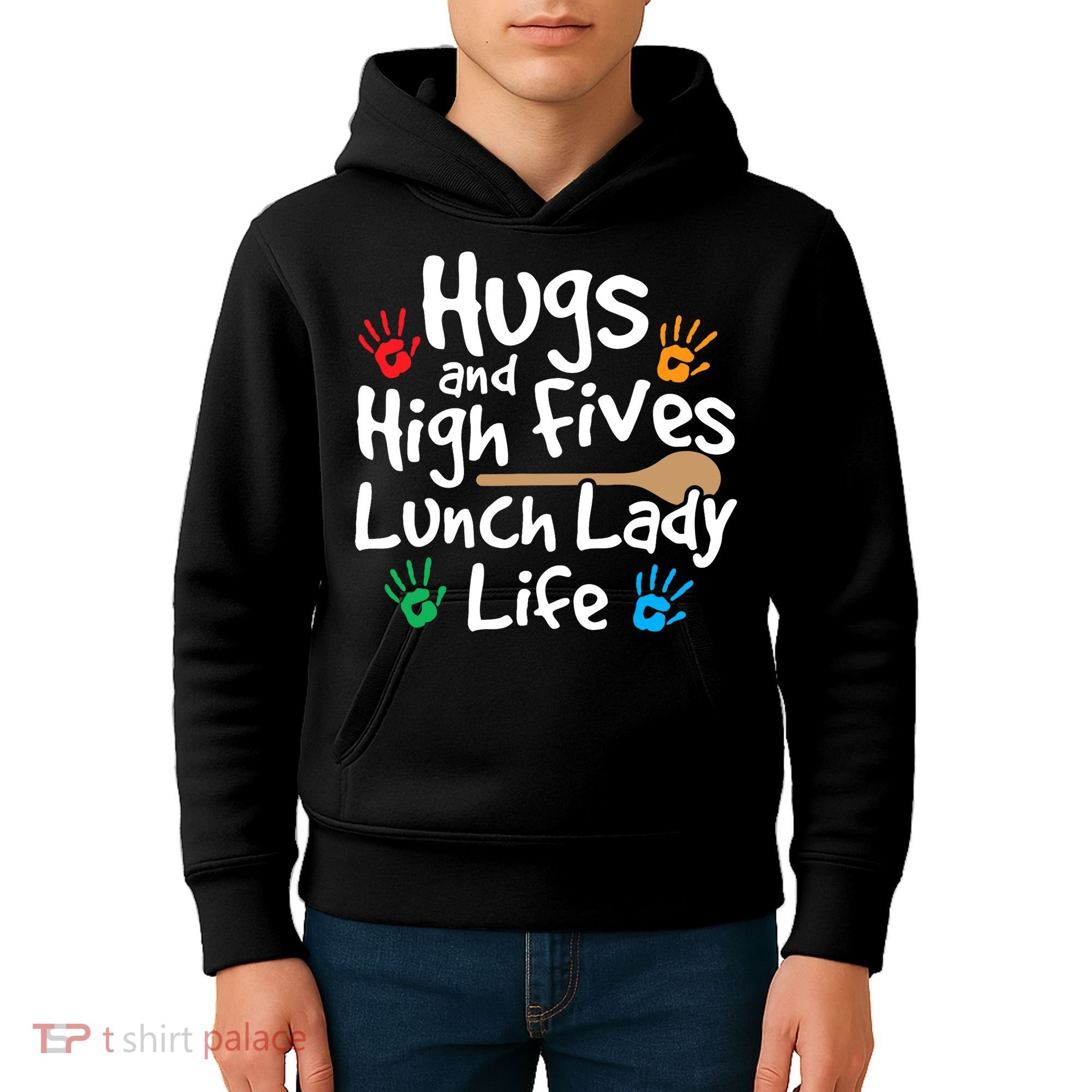 Lunch Lady Life Cafeteria Worker Costume - Lunch Lady Kids Hoodie