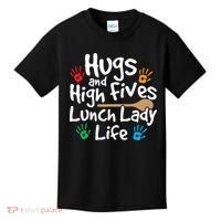 Lunch Lady Life Cafeteria Worker Costume - Lunch Lady Kids T-Shirt thumb 0
