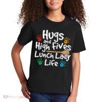 Lunch Lady Life Cafeteria Worker Costume - Lunch Lady Kids T-Shirt thumb 2
