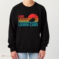 Live Laugh Lawn Care Women's Sweatshirt thumb 0
