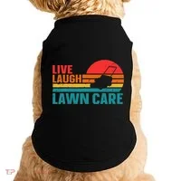 Live Laugh Lawn Care Doggie Tank thumb 0