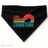 Live Laugh Lawn Care USA-Made Doggie Bandana thumb 0