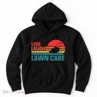 Live Laugh Lawn Care Hoodie thumb 0