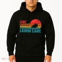 Live Laugh Lawn Care Hoodie thumb 2