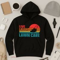 Live Laugh Lawn Care Hoodie thumb 3