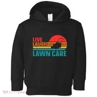 Live Laugh Lawn Care Toddler Hoodie thumb 0