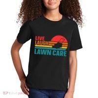Live Laugh Lawn Care Kids T-Shirt thumb 2