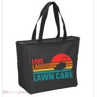 Live Laugh Lawn Care Tote Bag thumb 2