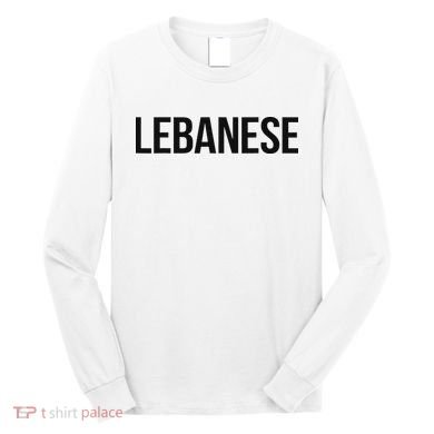 Lebanese Lesbian Long Sleeve Shirt