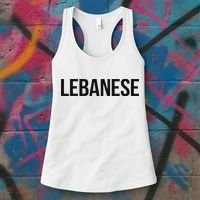 Lebanese Lesbian Women's Tank Top thumb 3
