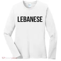 Lebanese Lesbian Women's Long Sleeve Shirt thumb 0
