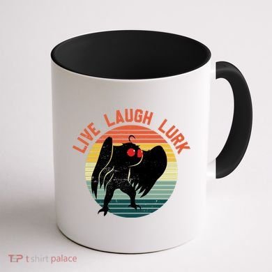 Live Laugh Lurk Coffee Mug back