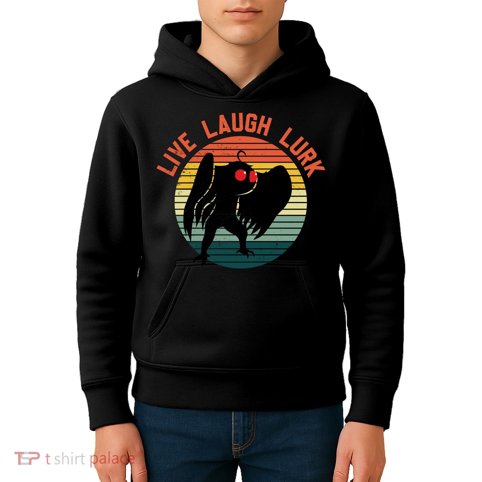 Live Laugh Lurk Kids Hoodie