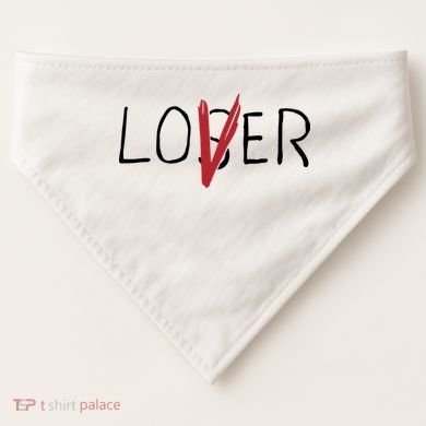 Loser Lover USA-Made Doggie Bandana