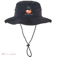 Live Laugh Lick The Bowl Funny Baking Bucket Hat thumb 0