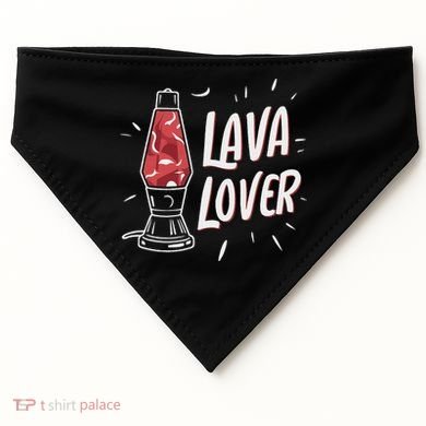 Lava Lover Lava Lamp USA-Made Doggie Bandana