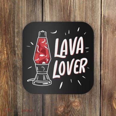 Lava Lover Lava Lamp Coaster