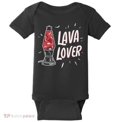 Lava Lover Lava Lamp Baby Bodysuit