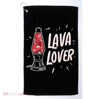 Lava Lover Lava Lamp Golf Towel