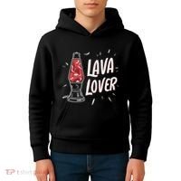 Lava Lover Lava Lamp Kids Hoodie thumb 4
