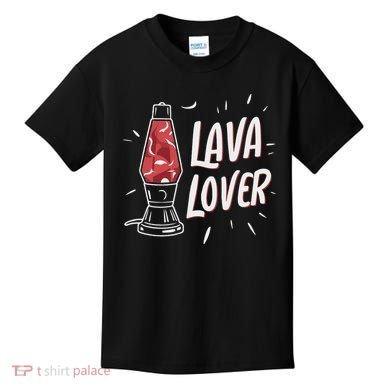 Lava Lover Lava Lamp Kids T-Shirt