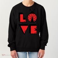 Love Ladybug Lady Bug I Love Ladybirds Lucky Insects Gift Women's Sweatshirt thumb 0