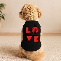 Love Ladybug Lady Bug I Love Ladybirds Lucky Insects Gift Doggie Tank thumb 2