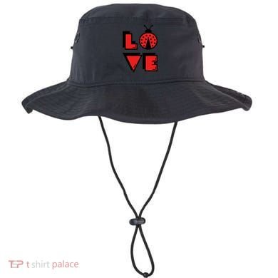 Love Ladybug Lady Bug I Love Ladybirds Lucky Insects Gift Bucket Hat