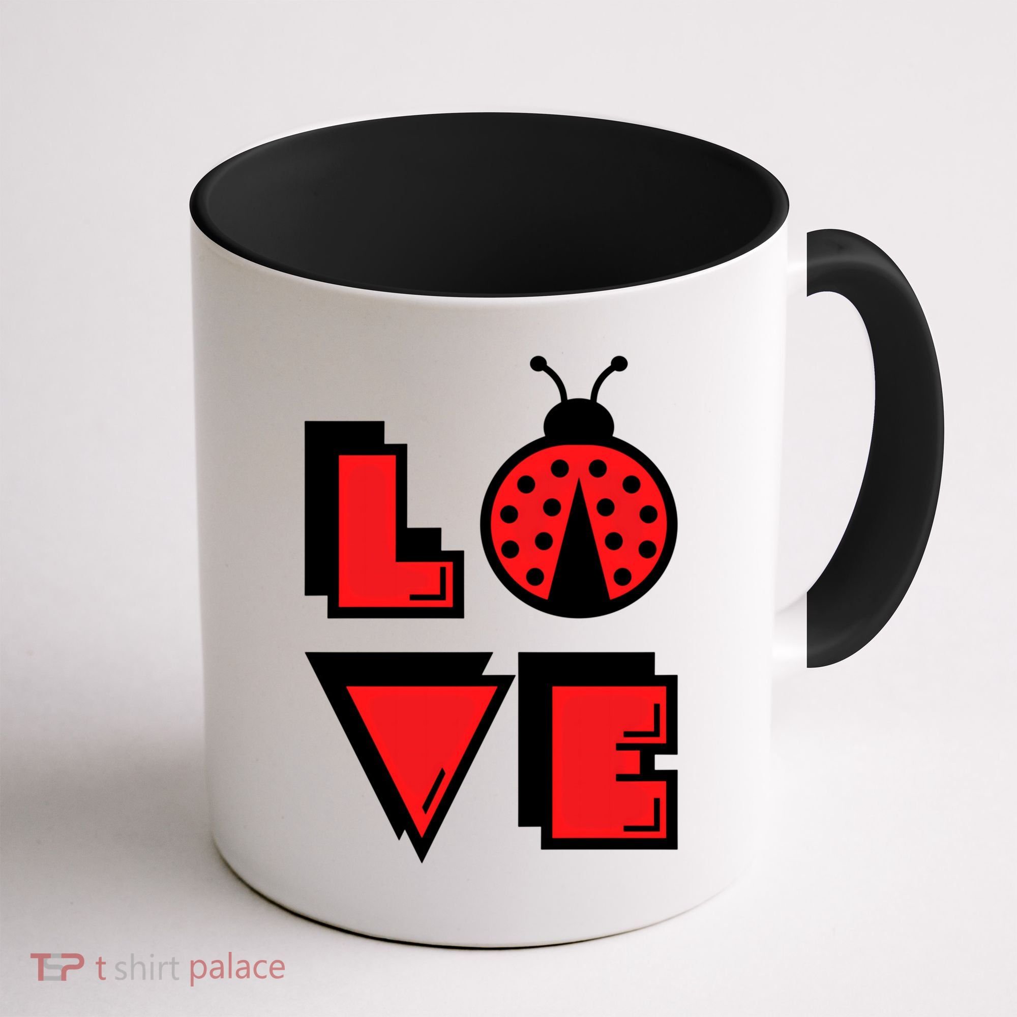 Love Ladybug Lady Bug I Love Ladybirds Lucky Insects Gift Coffee Mug