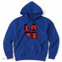 Love Ladybug Lady Bug I Love Ladybirds Lucky Insects Gift Hoodie thumb 0