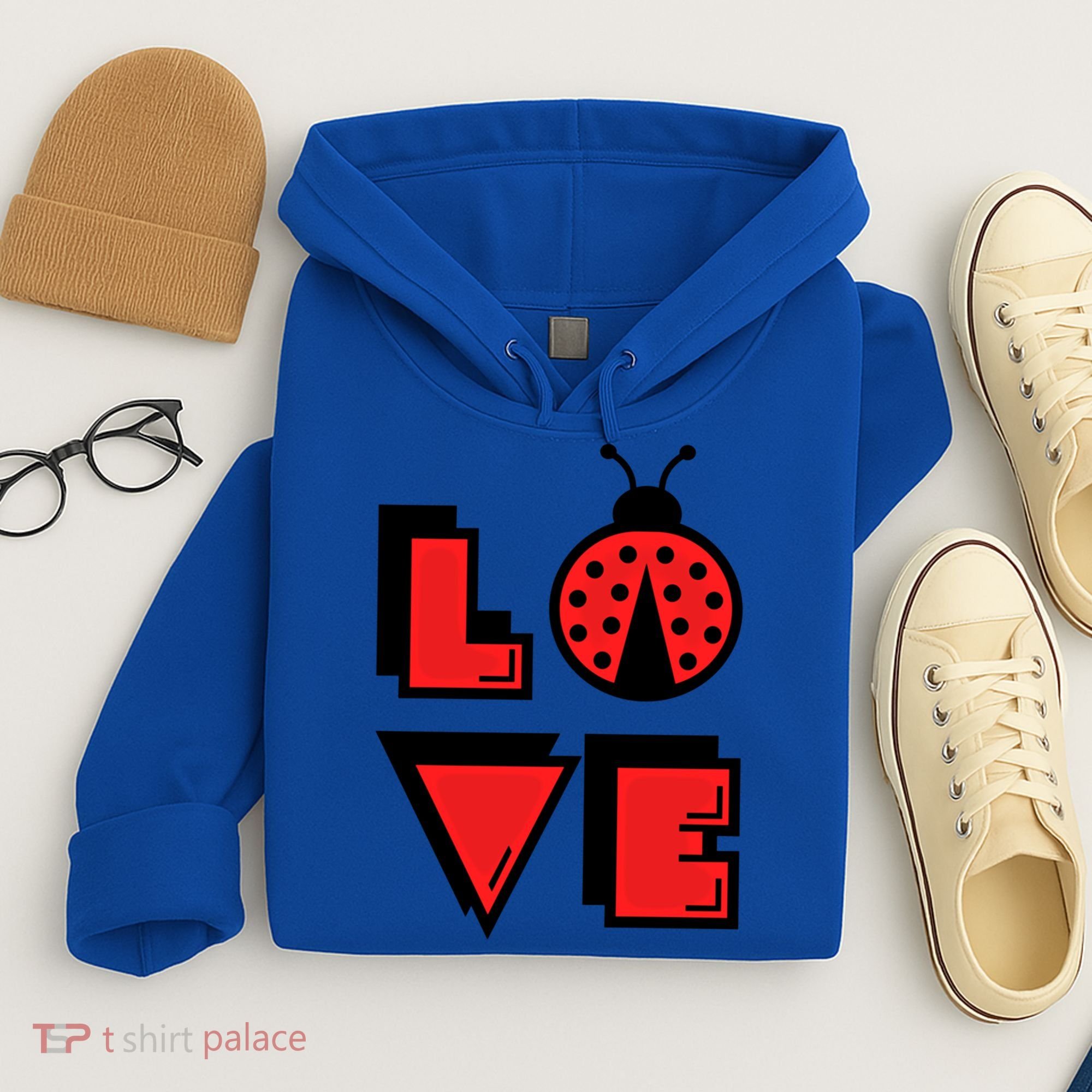 Love Ladybug Lady Bug I Love Ladybirds Lucky Insects Gift Hoodie