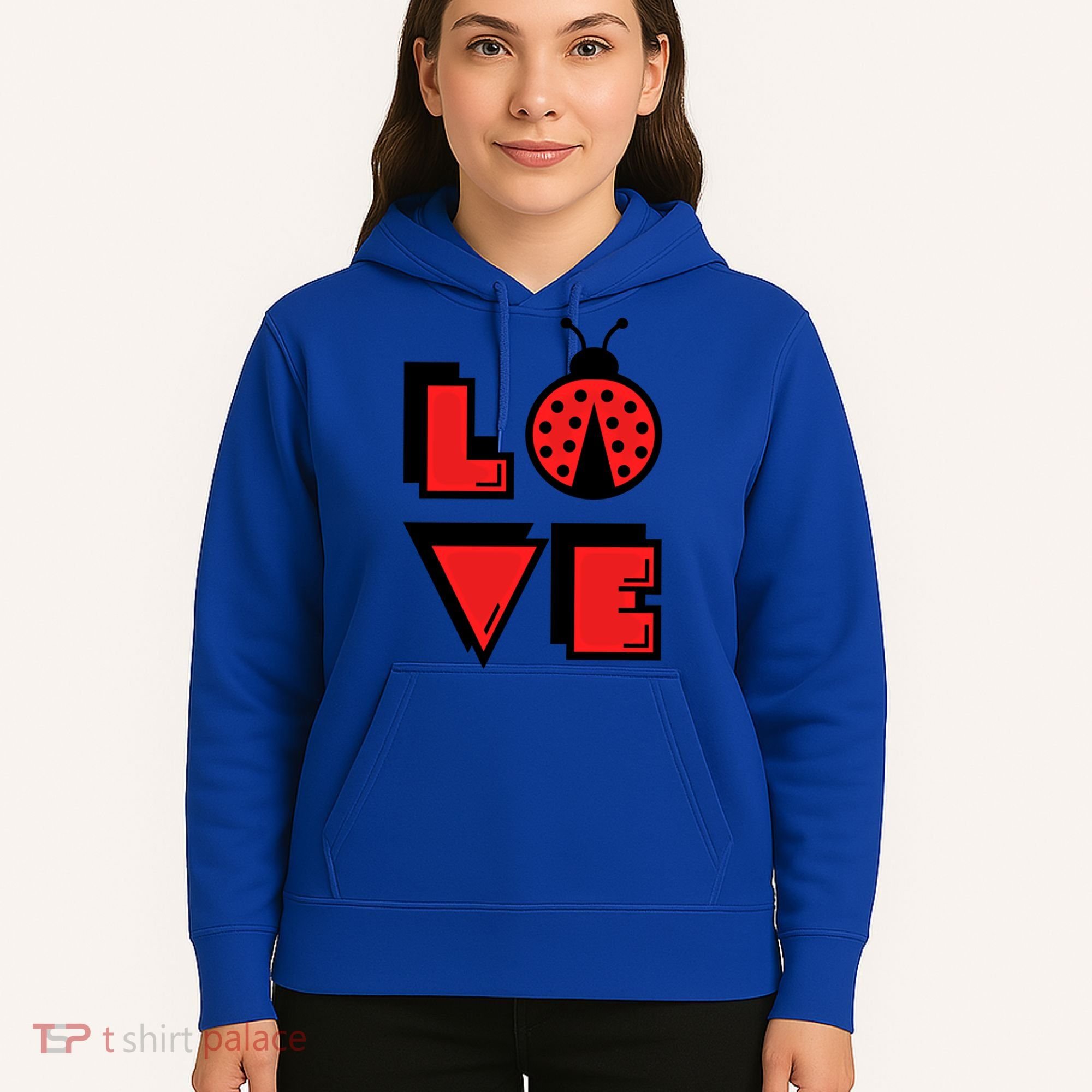 Love Ladybug Lady Bug I Love Ladybirds Lucky Insects Gift Hoodie
