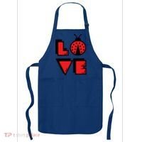 Love Ladybug Lady Bug I Love Ladybirds Lucky Insects Gift Apron thumb 0