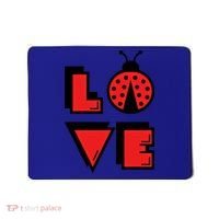 Love Ladybug Lady Bug I Love Ladybirds Lucky Insects Gift Mousepad thumb 0