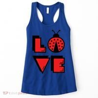 Love Ladybug Lady Bug I Love Ladybirds Lucky Insects Gift Women's Tank Top thumb 0