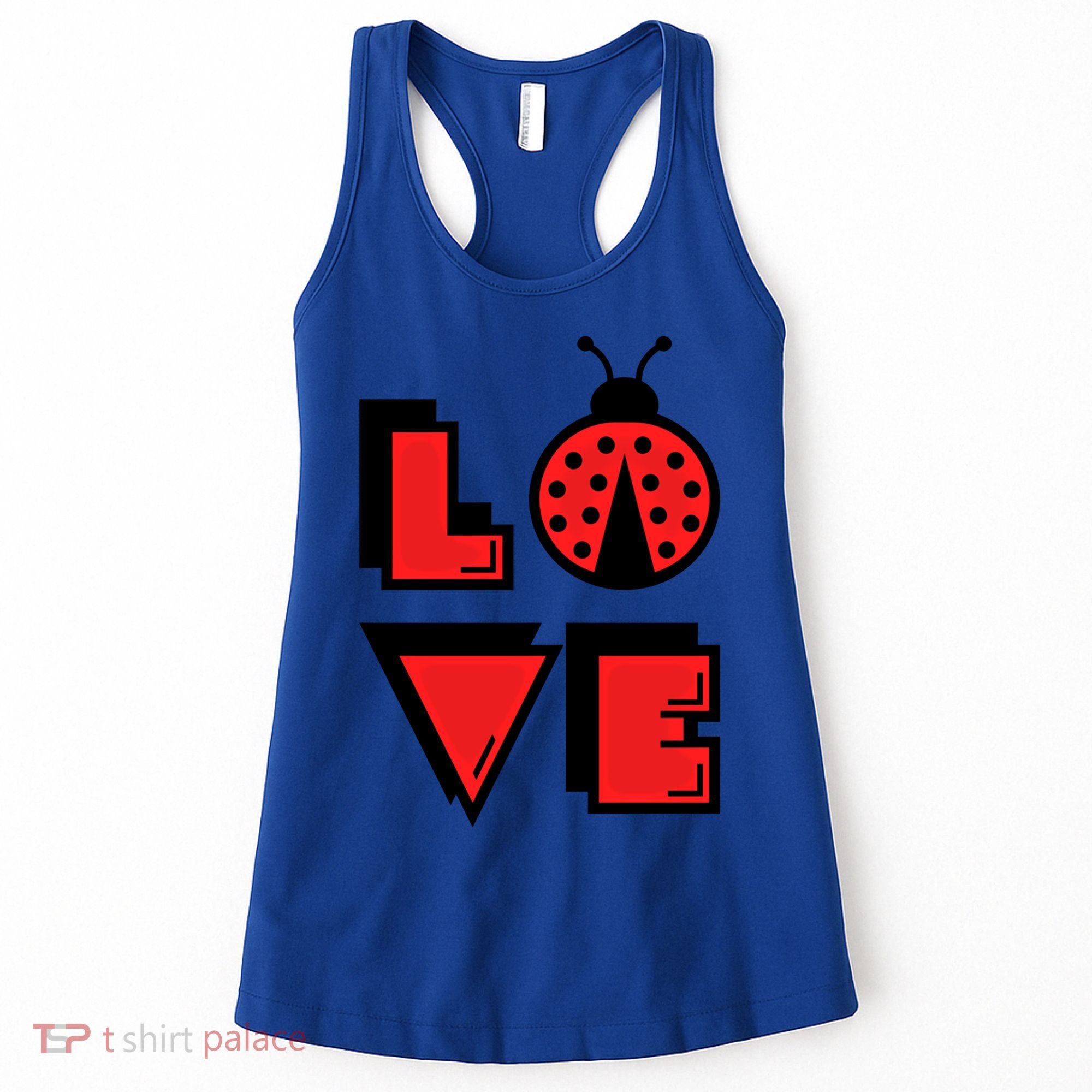Love Ladybug Lady Bug I Love Ladybirds Lucky Insects Gift Women's Tank Top
