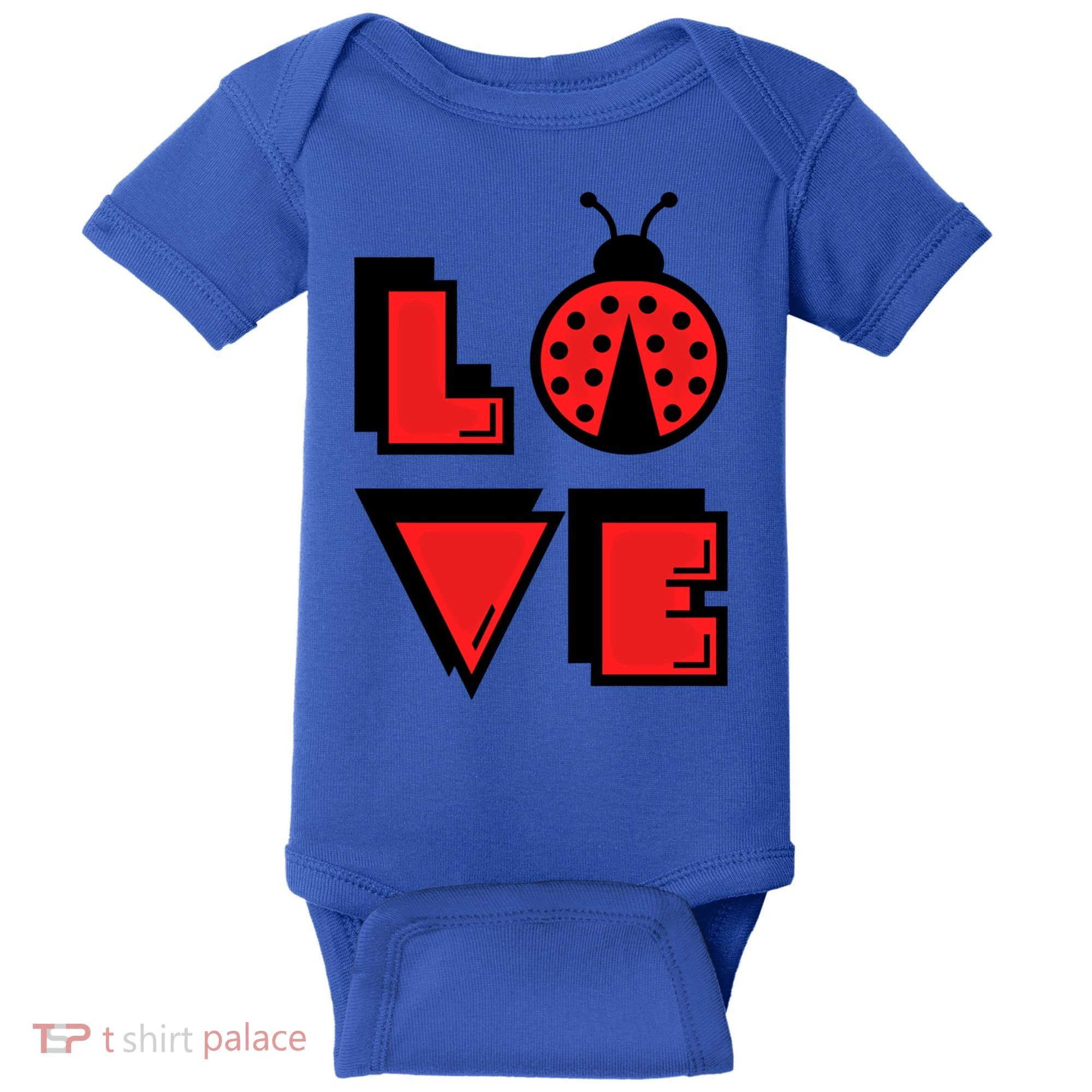 Love Ladybug Lady Bug I Love Ladybirds Lucky Insects Gift Baby Bodysuit