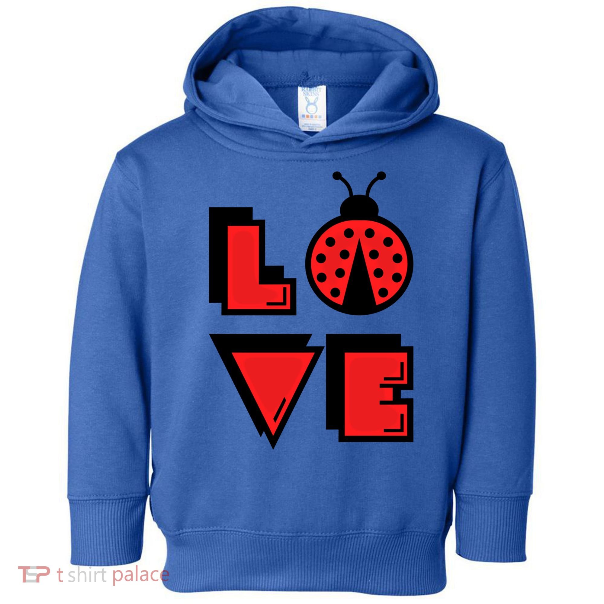 Love Ladybug Lady Bug I Love Ladybirds Lucky Insects Gift Toddler Hoodie