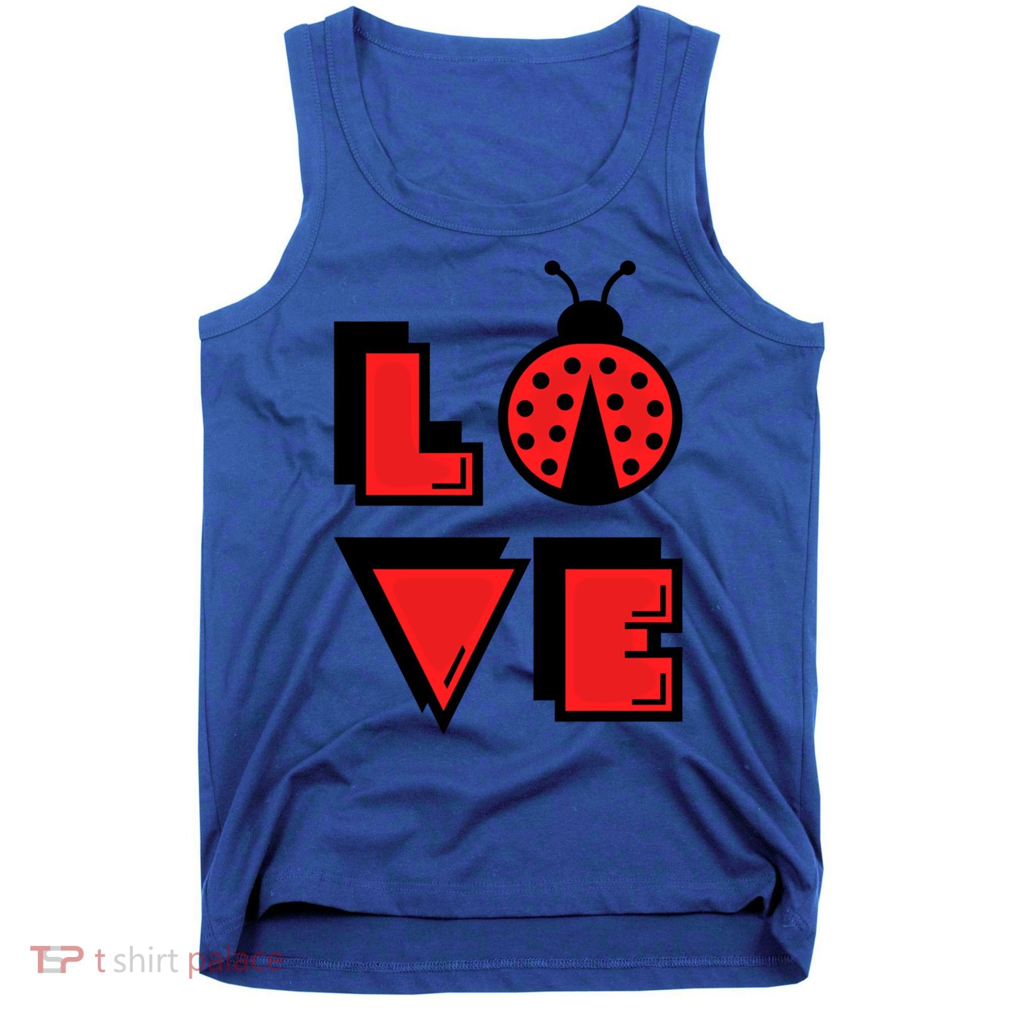 Love Ladybug Lady Bug I Love Ladybirds Lucky Insects Gift Tank Top