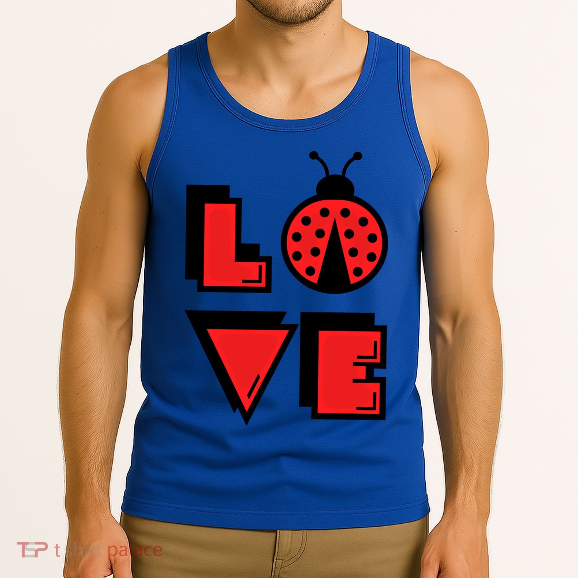 Love Ladybug Lady Bug I Love Ladybirds Lucky Insects Gift Tank Top