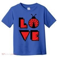Love Ladybug Lady Bug I Love Ladybirds Lucky Insects Gift Toddler T-Shirt thumb 0