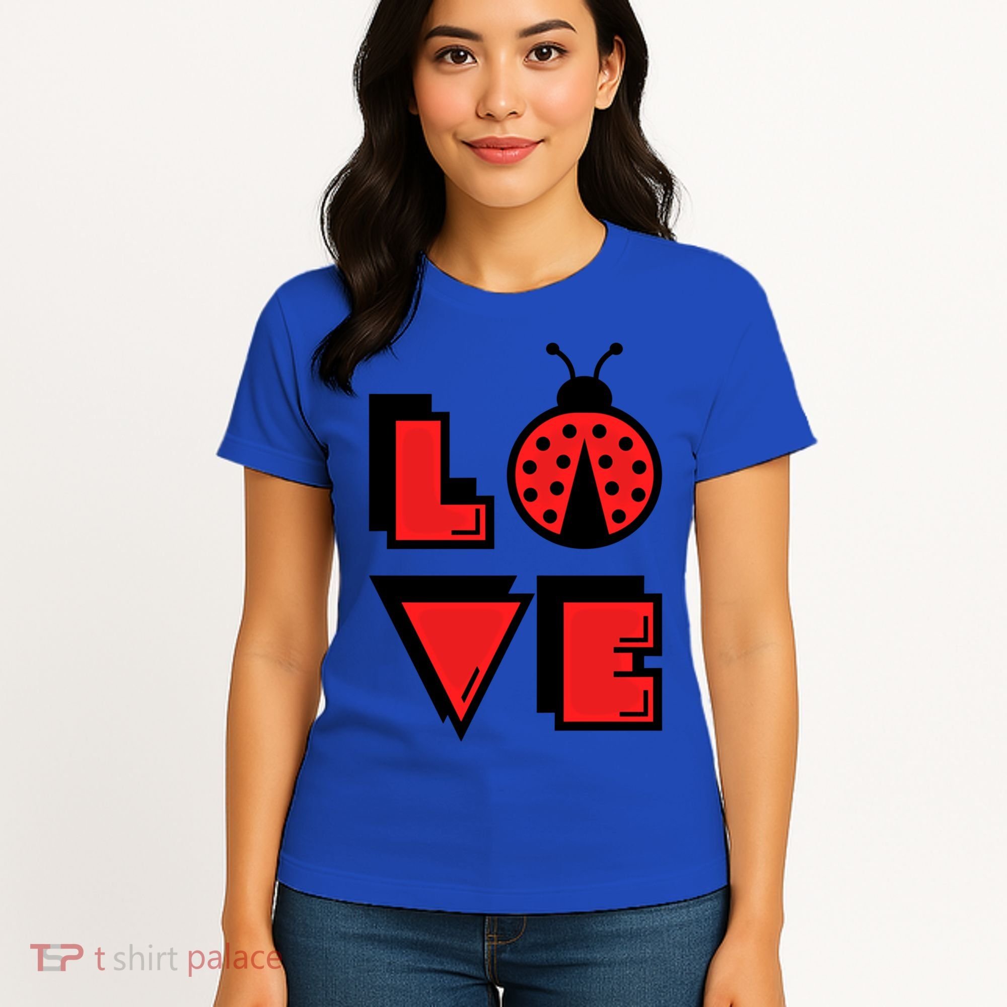 Love Ladybug Lady Bug I Love Ladybirds Lucky Insects Gift Women's T-Shirt