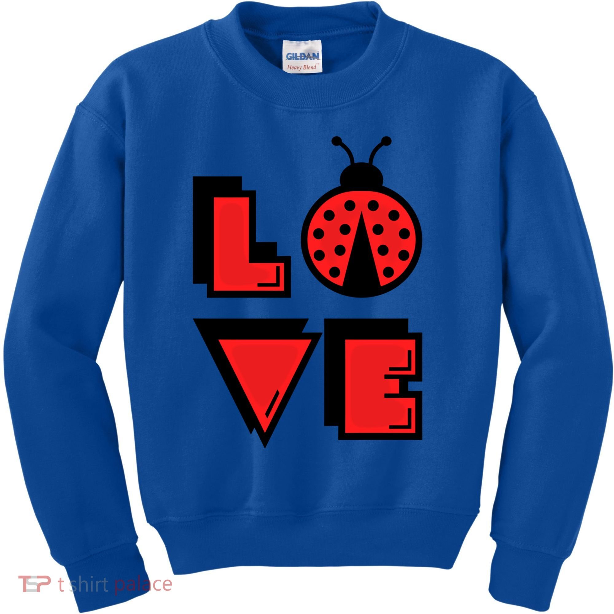 Love Ladybug Lady Bug I Love Ladybirds Lucky Insects Gift Kids Sweatshirt
