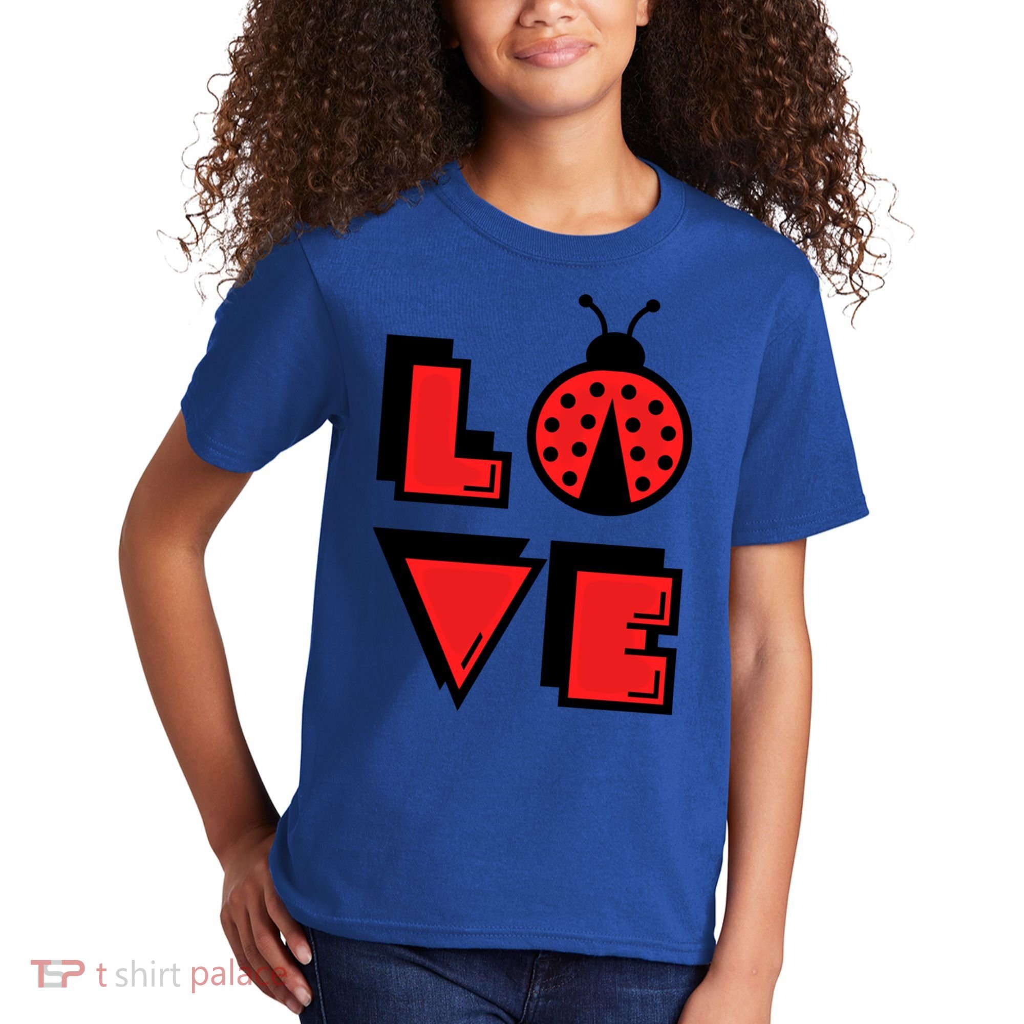 Love Ladybug Lady Bug I Love Ladybirds Lucky Insects Gift Kids T-Shirt