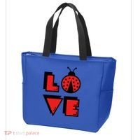 Love Ladybug Lady Bug I Love Ladybirds Lucky Insects Gift Tote Bag thumb 3